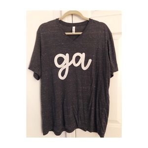 Georgia script tee